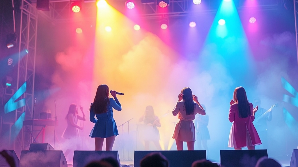 공연 라인업 상세 정보 (watercolor 스타일)