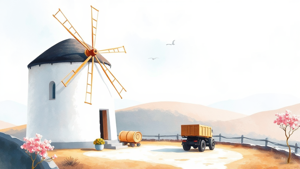 택배 서비스 총평 (watercolor 스타일)