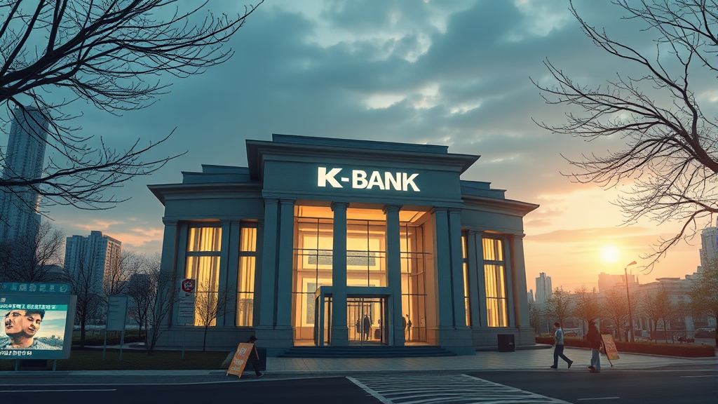 수요예측 결과 분석: 시장의 기대와 케이뱅크의 가치 (realistic 스타일)