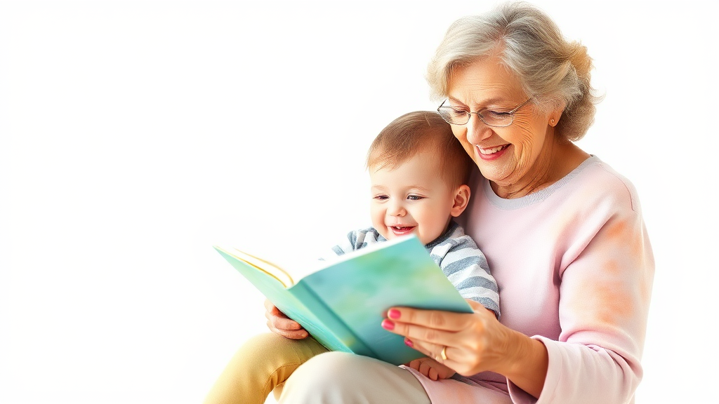 조부모 돌봄수당이란? (watercolor 스타일)