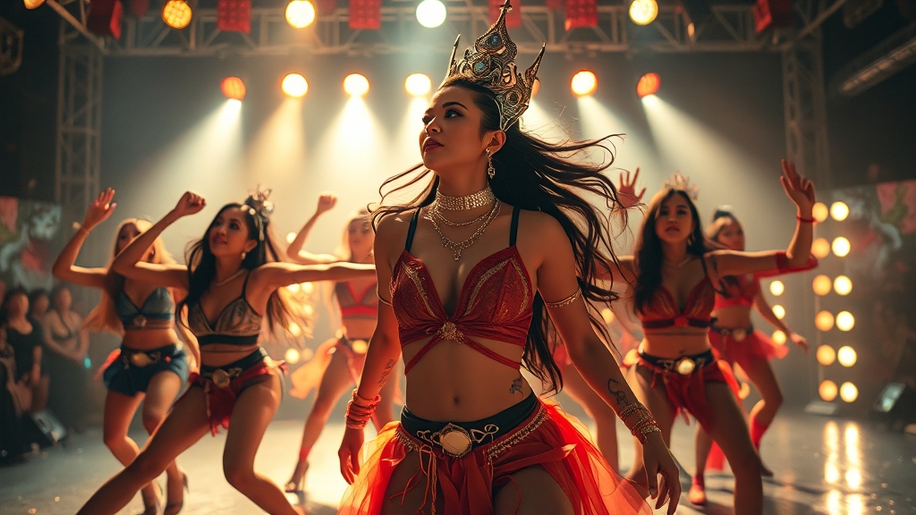 힙합 프린세스 뮤비 소개 (realistic 스타일)