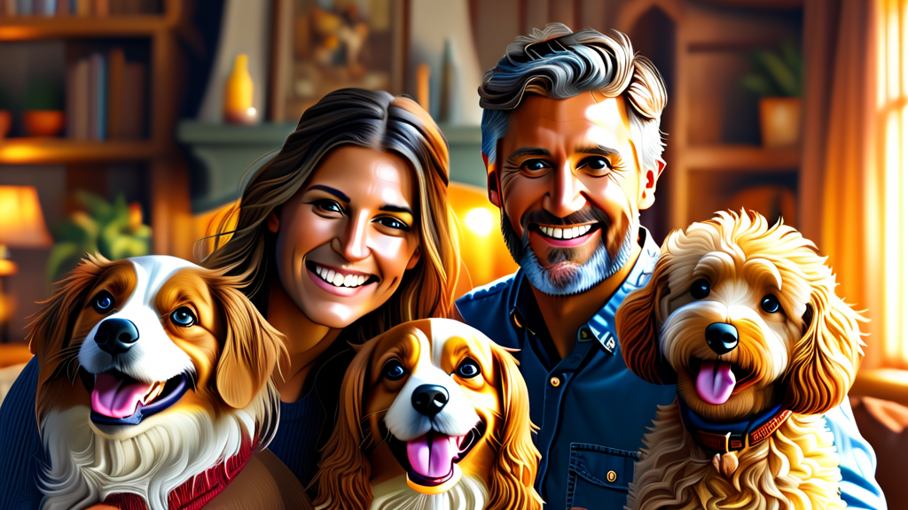 나에게 맞는 반려동물 찾기: 종합적인 고려 사항 (realistic 스타일)