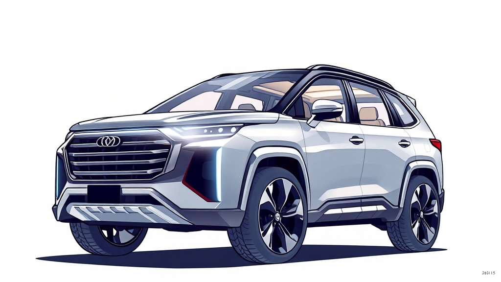 디자인 혁신: 외관과 실내 집중 분석 (illustration 스타일)