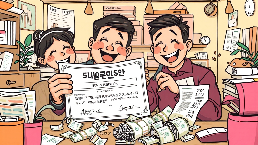 지원 대상 및 자격 조건 (cartoon 스타일)