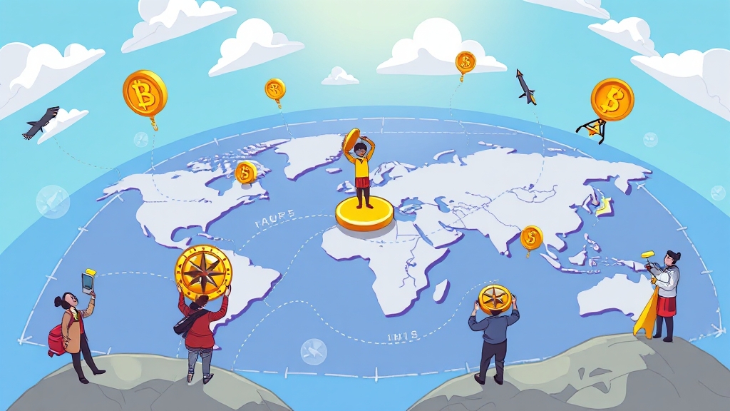 비규제 지역 투자 전략 (cartoon 스타일)