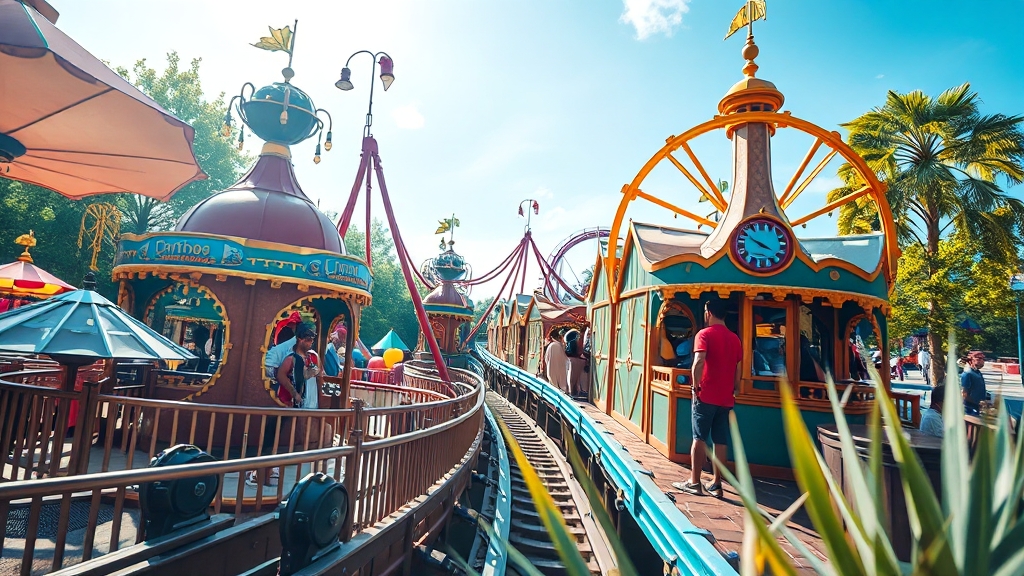 자유이용권 할인 비교: 카드 vs 온라인 예매 (realistic 스타일)