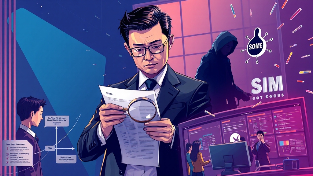 정부와 기관은 어떻게 대응하나요? (illustration 스타일)