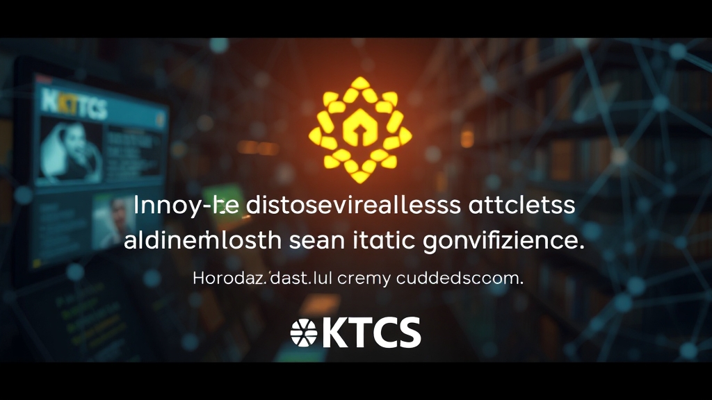 KTCS 디지털 전환 목표 (realistic 스타일)