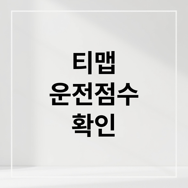 ํฐ๋งต ์ด์ ์ ์ ํ์ธ