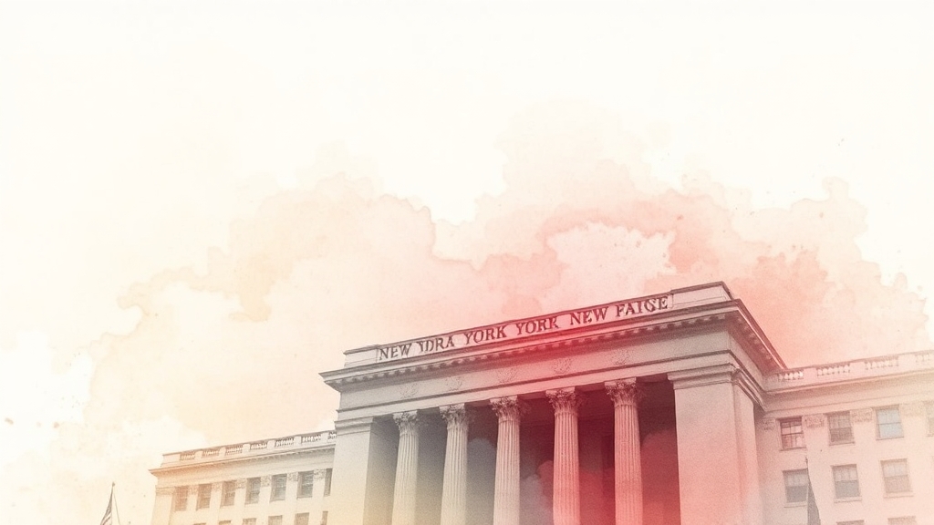 국내외 증시 동향 (watercolor 스타일)