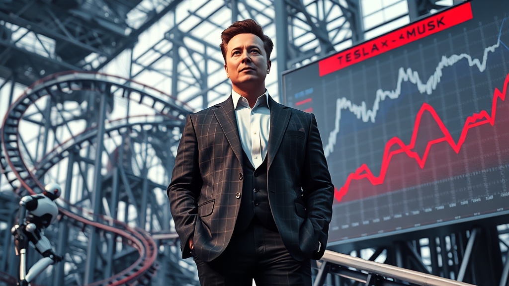 테슬라 주가 변동의 핵심 원인과 투자 전략 총정리(2025최신) 2 테슬라 주가, 왜 이렇게 흔들릴까? (realistic 스타일)