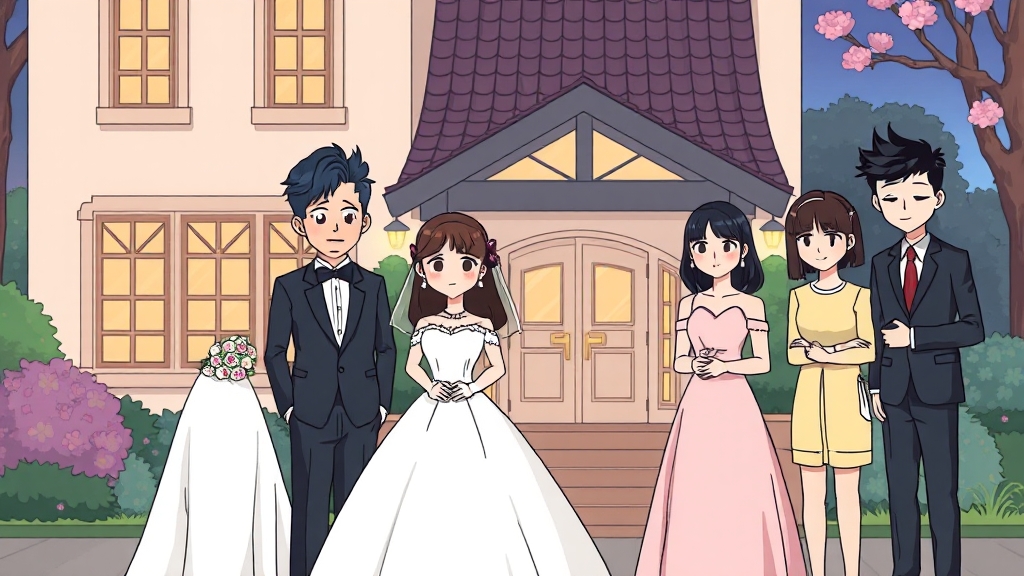 매력적인 등장인물 (cartoon 스타일)