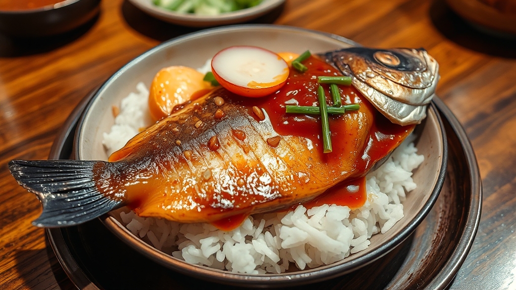 코다리조림, 맛있게 만드는 법! (realistic 스타일)