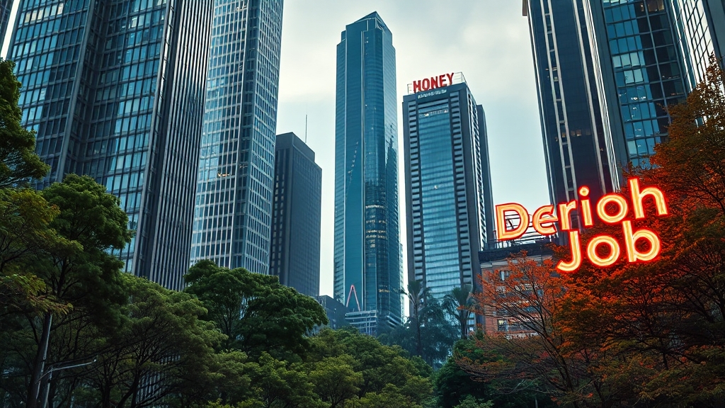 공기업의 높은 근속연수와 연봉 (realistic 스타일)