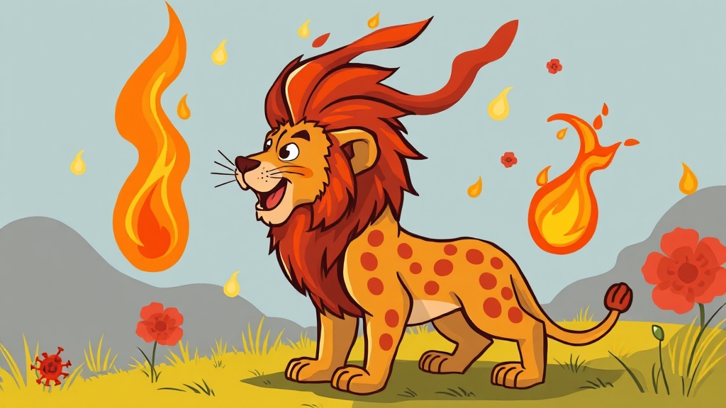 대상포진이란? (cartoon 스타일)