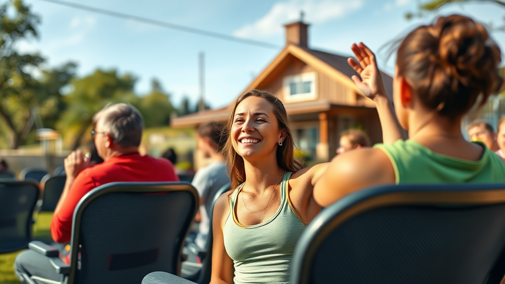 홈트, 지금 시작하세요! (realistic 스타일)