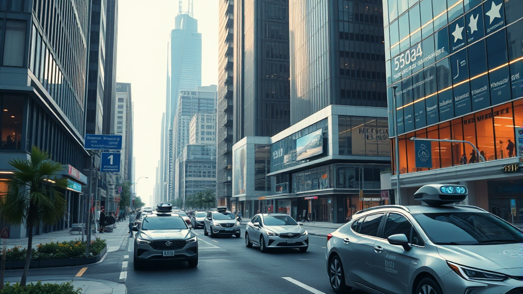 자율주행 기술: 미래를 향한 여정 10 결론 (realistic 스타일)