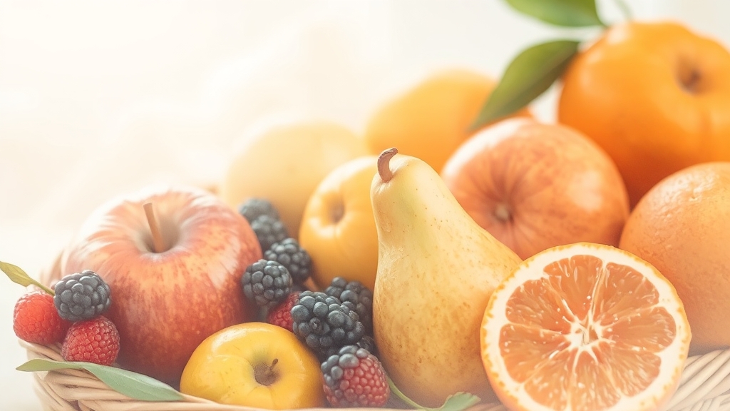 귤 대체 과일 & 혈당 관리 팁 (watercolor 스타일)