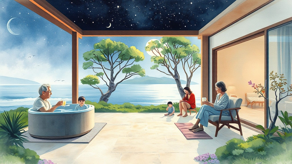 실제 투숙 후기 & 솔직 평가 (watercolor 스타일)