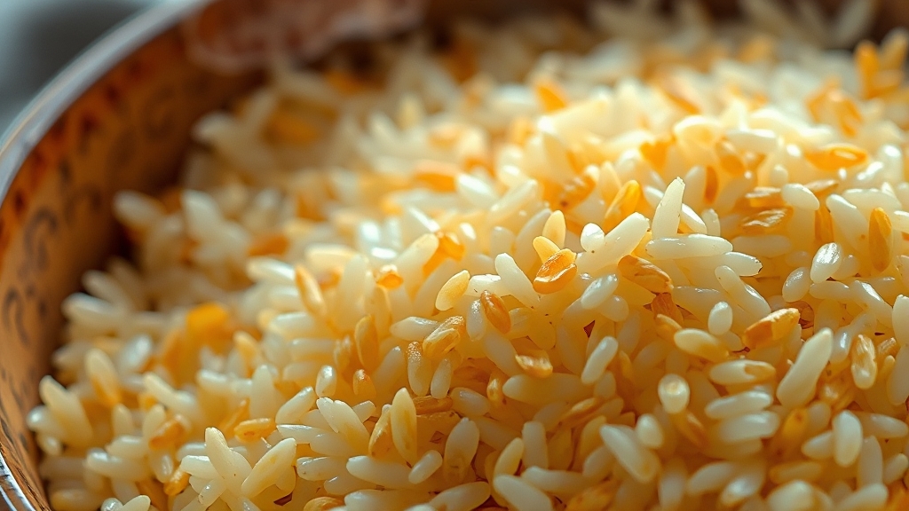 차조밥 맛있게 짓는 방법 (realistic 스타일)