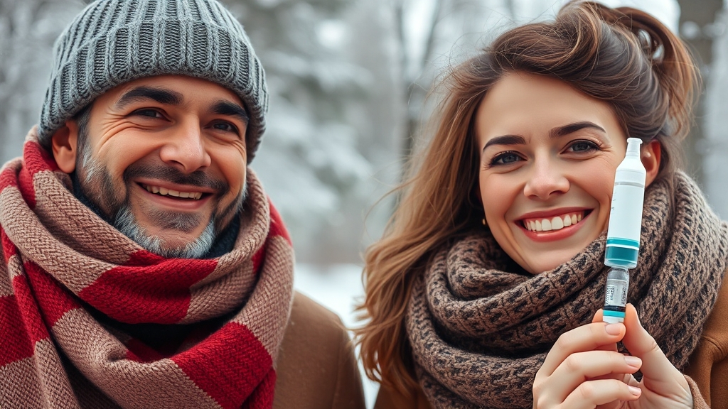 건강한 겨울, 미리 준비하세요! (realistic 스타일)