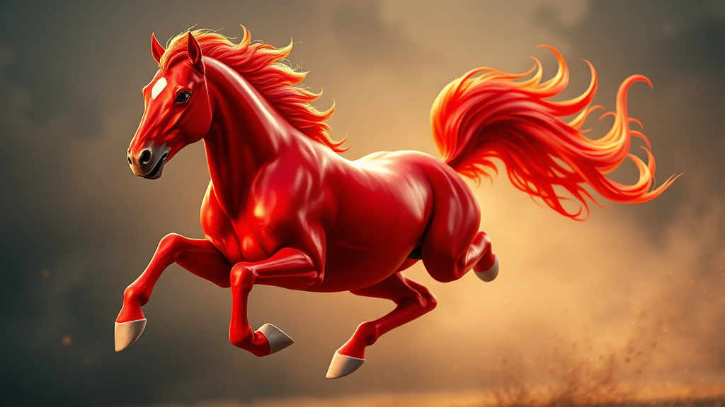 띠별 특징 및 2026년 운세 (realistic 스타일)