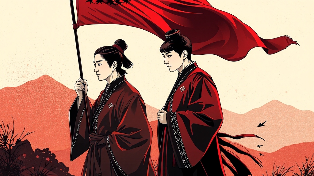 시대의 기록과 의미 (illustration 스타일)