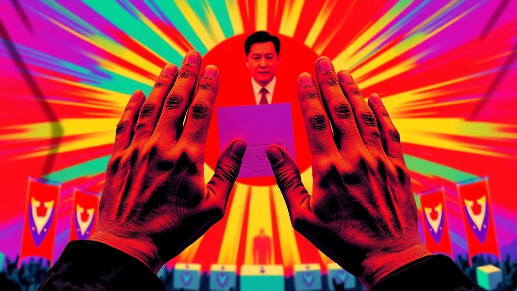 투표, 왜 참여해야 할까요? (popart 스타일)