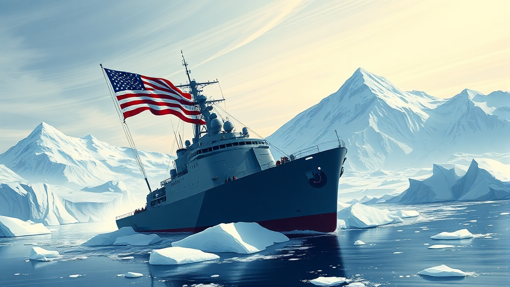 트럼프, 왜 사려고 했을까? (illustration 스타일)