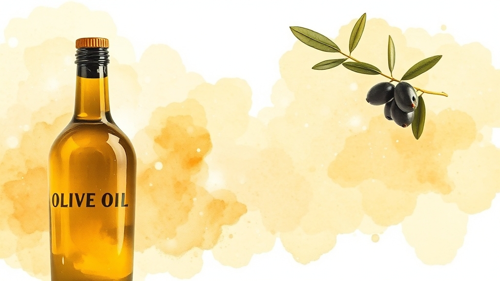 좋은 올리브오일 고르는 법 (watercolor 스타일)