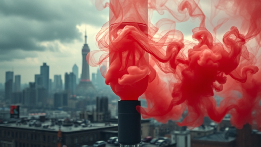 액상 전자담배 가격 상승 원인과 전망 (realistic 스타일)