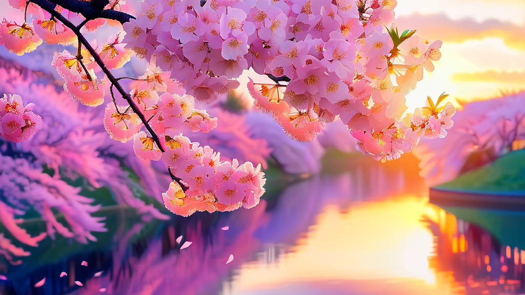 2026 벚꽃 개화 예측과 최적의 방문 시기 (realistic 스타일)