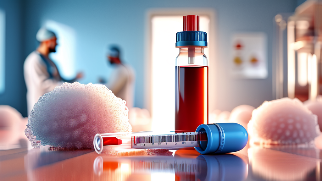 고혈당 쇼크 발생 시 응급처치 및 대처법 (realistic 스타일)