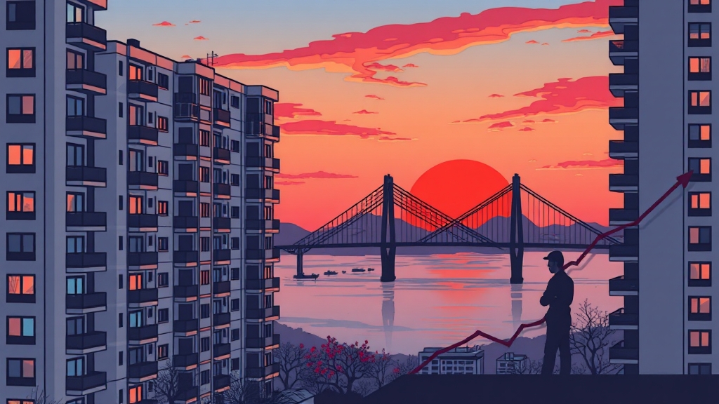 수영구 아파트, 하락세인가? (cartoon 스타일)