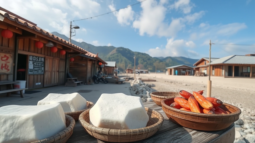 강릉 메뉴별 BEST 추천 (realistic 스타일)