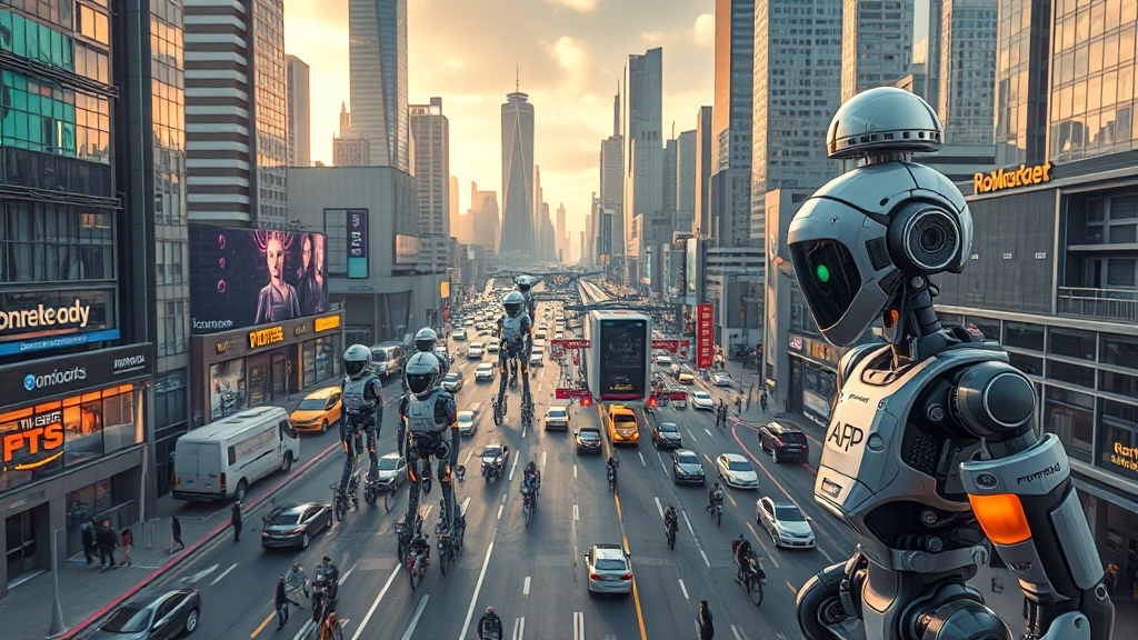 주목할 기업 및 기술 (realistic 스타일)