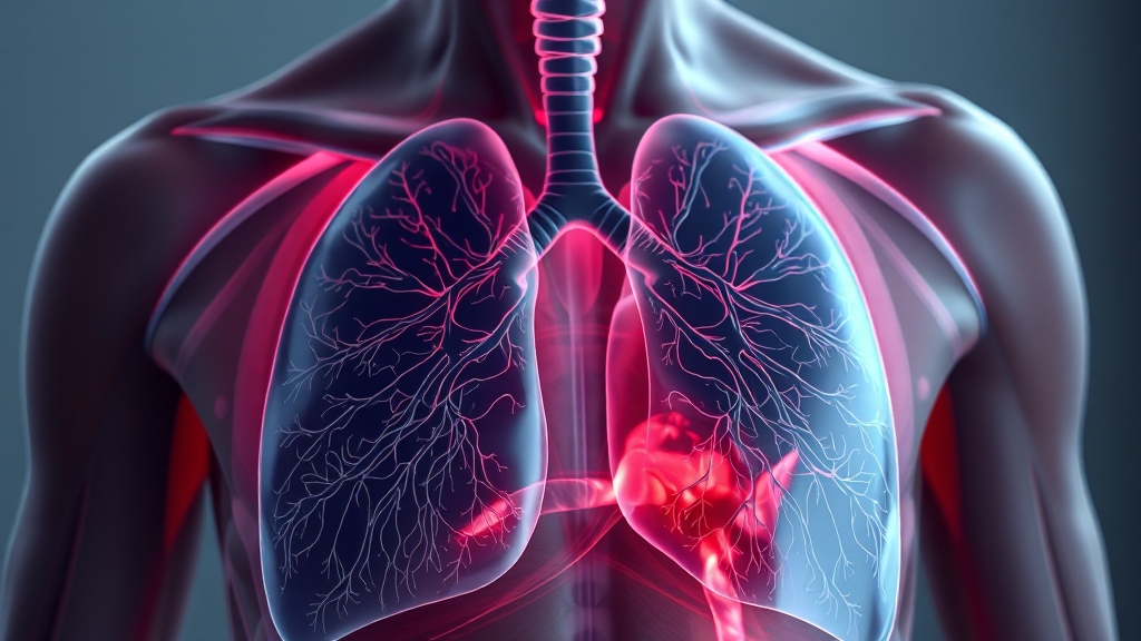 폐암 3기, 정확히 알아야 할 것들 (realistic 스타일)