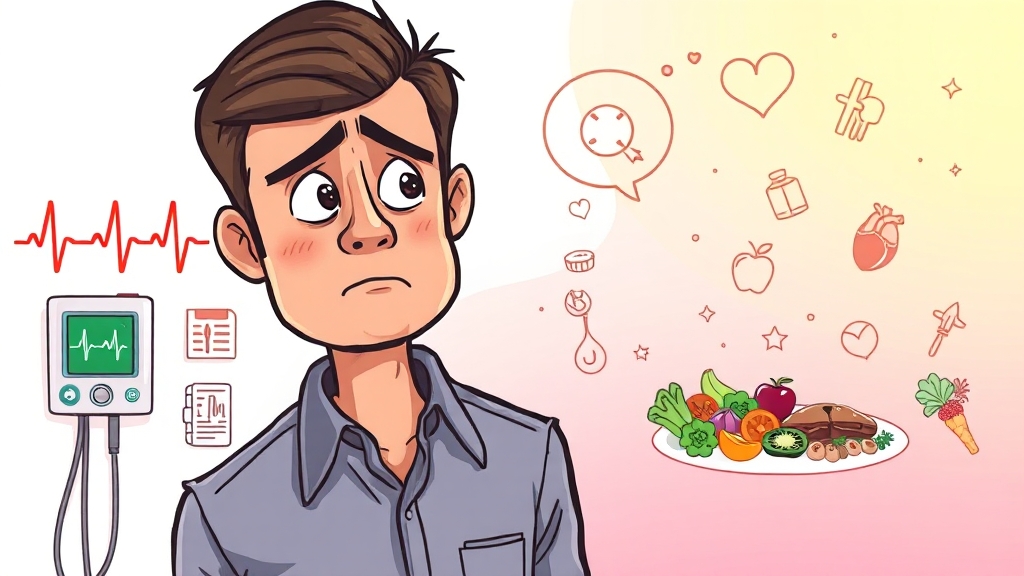 협심증 진단과 치료 방법 (cartoon 스타일)