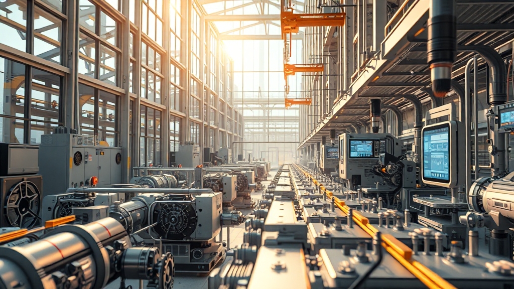 결론: 스마트팩토리, 미래를 준비하는 핵심 동력 (realistic 스타일)