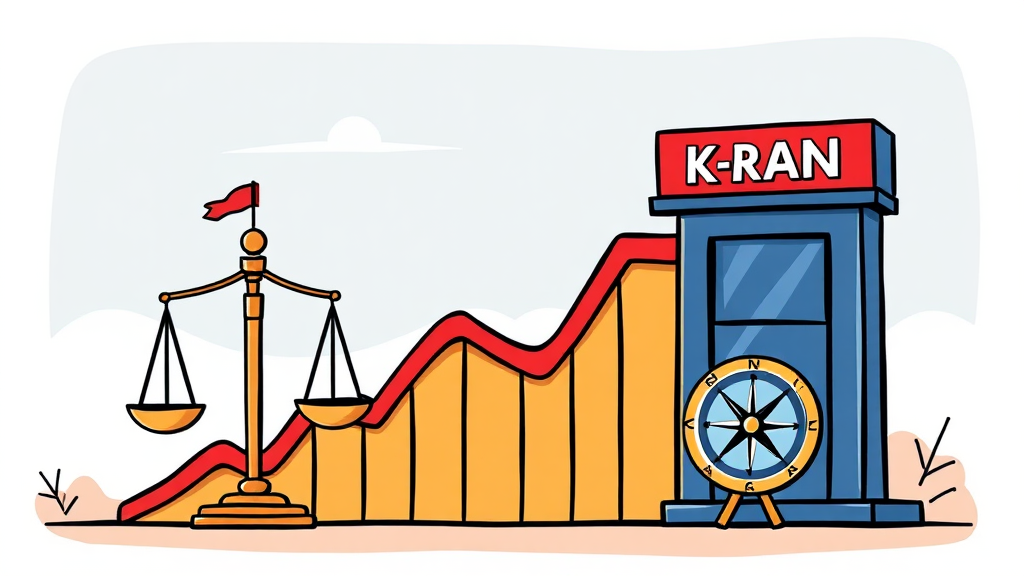 케이뱅크 공모주 투자, 기대 수익과 위험 요소 (cartoon 스타일)