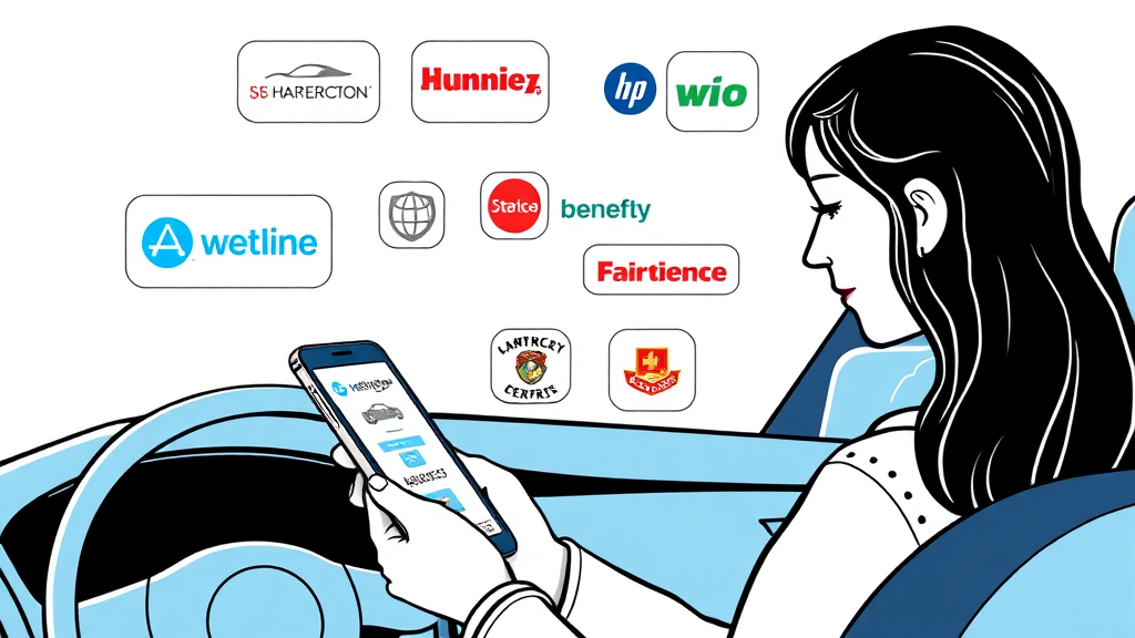 보험사별 조회 방법: 간편하게 확인하기 (illustration 스타일)