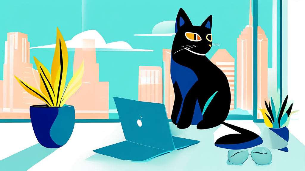 납세 편의 제고 및 최첨단 세정 구현 (illustration 스타일)