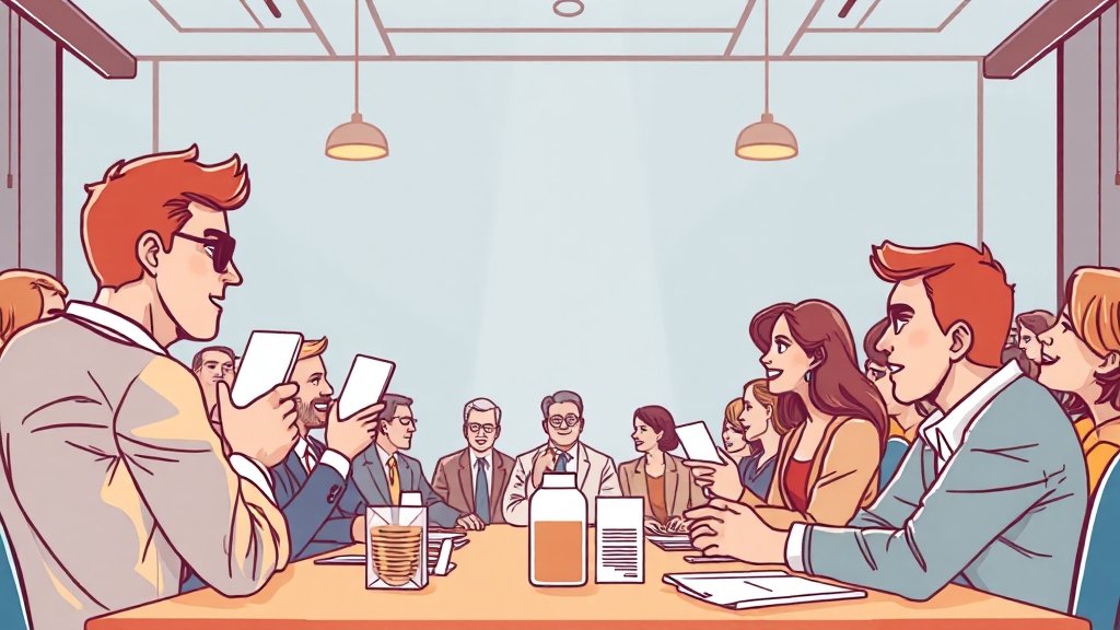 주주, 회사의 진짜 주인 (illustration 스타일)