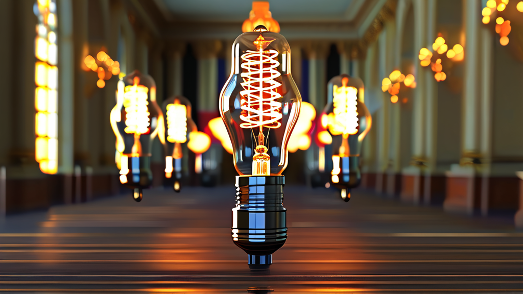 GE의 역사에서 배우는 교훈과 시사점 (realistic 스타일)