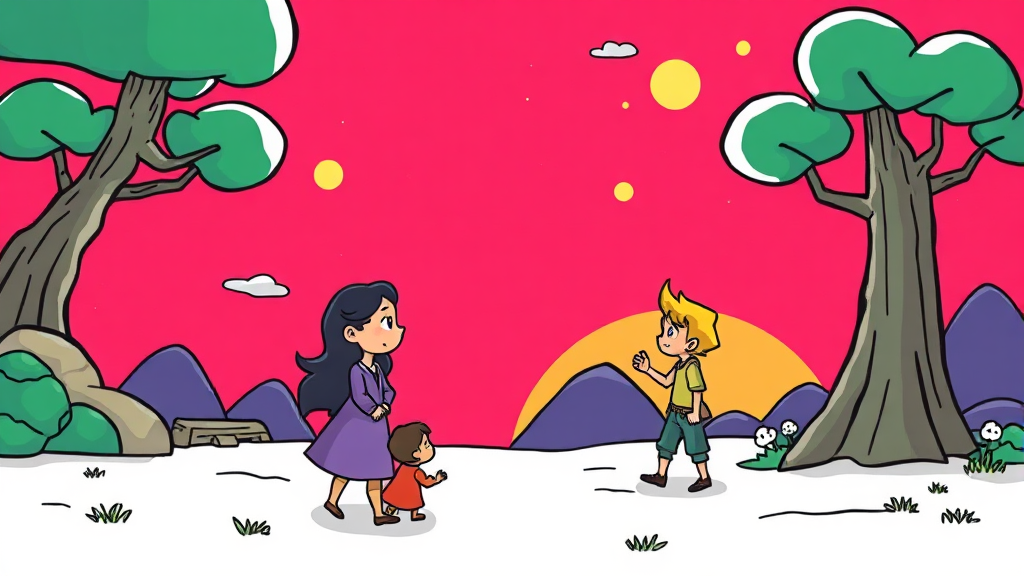 무명전설 유튜브 및 클립 영상 시청 (cartoon 스타일)