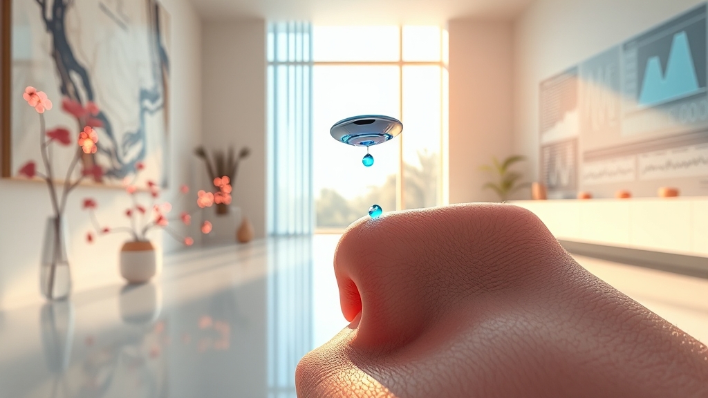 최신 치료 동향 (realistic 스타일)