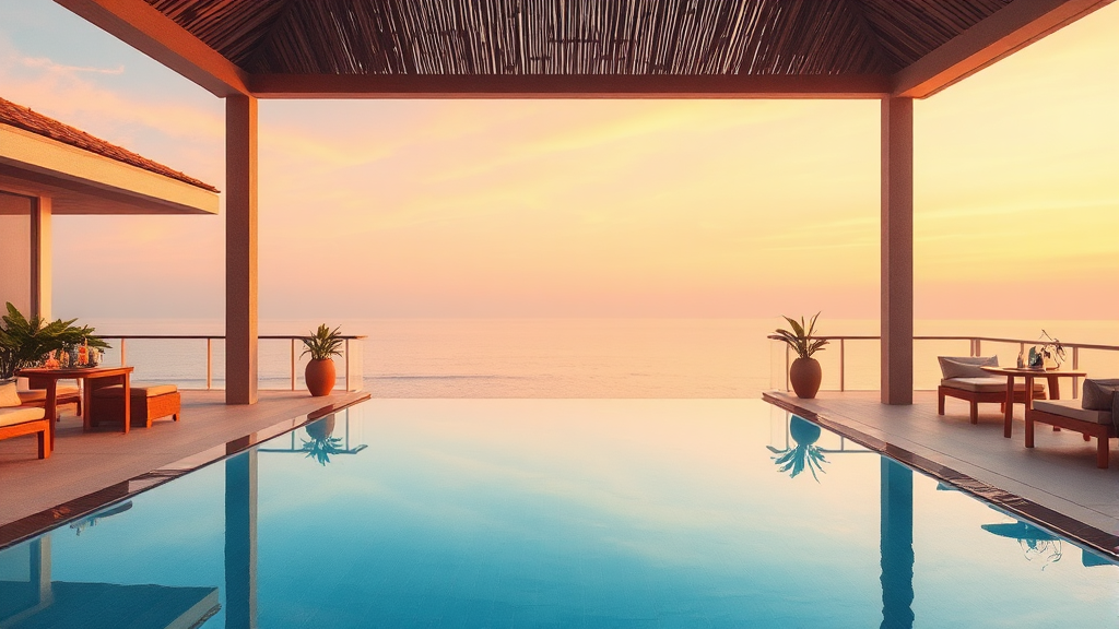 푸꾸옥 숙소 추천: 호텔 & 풀빌라 (watercolor 스타일)