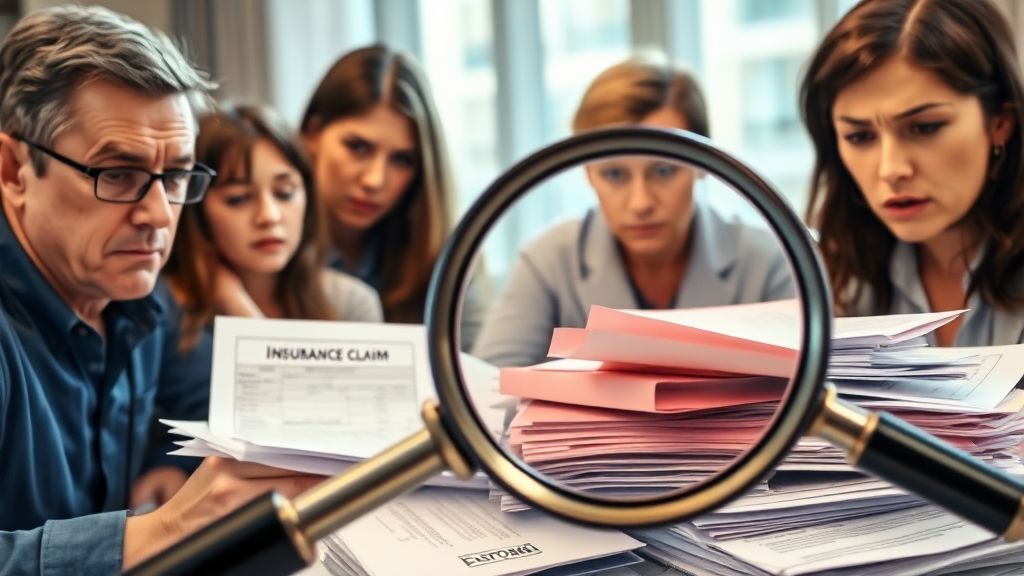 비급여 진료와 보험금 지급의 상관관계 (realistic 스타일)