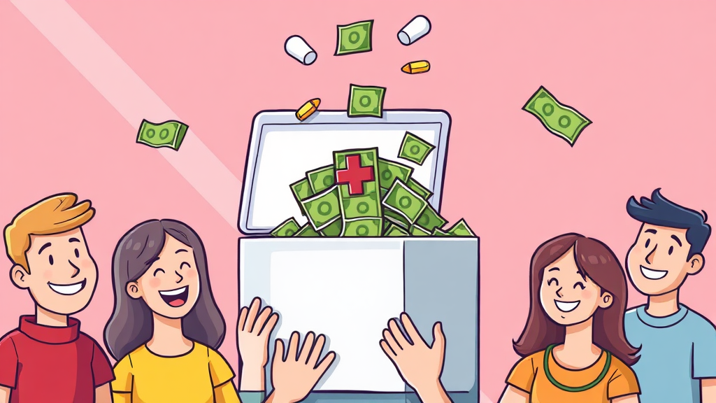 보상금 종류 및 지급 기준 (cartoon 스타일)