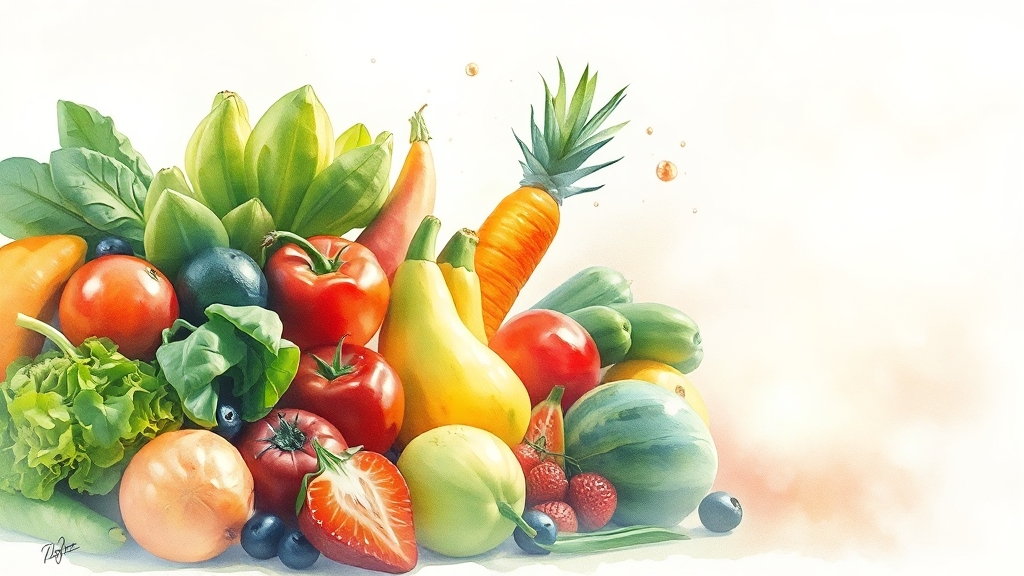 비타민C, 무엇일까요? (watercolor 스타일)
